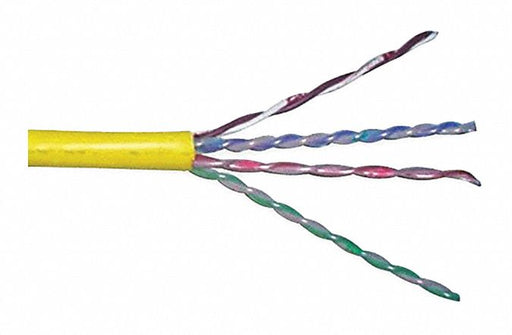 M3430 Data Cable Cat 6 23 AWG 1000ft Yellow