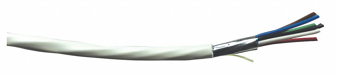 Data Cable Plenum 6 Wire Natural 1000ft