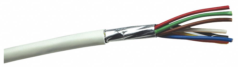 Data Cable Plenum 8 Wire Natural 1000ft