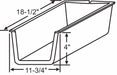 Drawer Insert 11-3/4 W x 18-1/2 D
