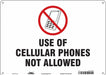 Safety Sign 10 in x 14 in Aluminum