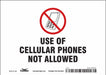 Safety Sign 5 in x 7 in Vinyl