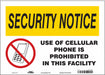 Safety Sign 10 in x 14 in Vinyl