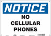 Safety Sign 10 in x 14 in Aluminum