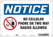 Safety Sign 7 in x 10 in Polyethylene