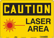 Safety Sign 10 inx14 in Aluminum