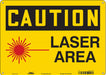 Safety Sign 10 inx14 in Polyethylene