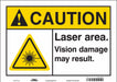 Safety Sign 10 in x 14 in Vinyl