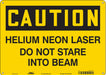 Safety Sign 10 in x 14 in Aluminum