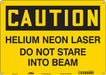 Safety Sign 10 in x 14 in Polyethylene
