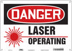 Safety Sign 10 inx14 in Aluminum