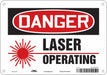 Safety Sign 7 inx10 in Polyethylene