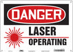 Safety Sign 10 inx14 in Polyethylene