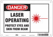 Safety Sign 7 in x 10 in Polyethylene