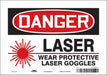 Safety Sign 7 inx10 in Vinyl