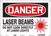 Safety Sign 10 inx14 in Aluminum