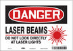Safety Sign 7 inx10 in Vinyl
