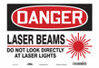 Safety Sign 10 inx14 in Vinyl