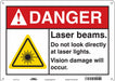 Safety Sign 10 inx14 in Aluminum