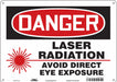 Safety Sign 10 in x 14 in Polyethylene