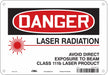 Safety Sign 7 inx10 in Polyethylene