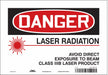 Safety Sign 7 inx10 in Vinyl
