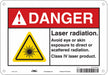 Safety Sign 7 inx10 in Polyethylene