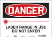 Safety Sign 10 in x 14 in Vinyl