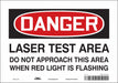 Safety Sign 7 inx10 in Vinyl