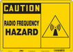Safety Sign 10 inx14 in Aluminum