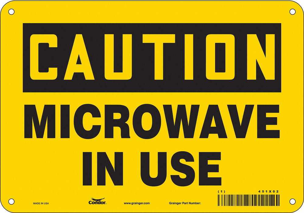 Safety Sign Radiofrequency/Microwave 7 H