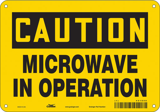 Safety Sign Radiofrequency/Microwave 7 H