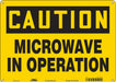 Safety Sign 10 inx14 in Polyethylene