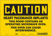 Safety Sign 7 in x 10 in Vinyl