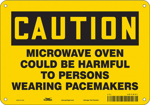 Safety Sign Radiofrequency/Microwave 7 H