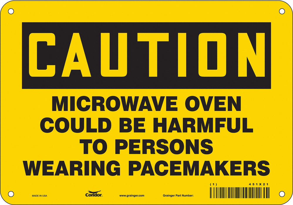 Safety Sign Radiofrequency/Microwave 7 H