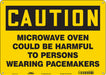 Safety Sign 10 in x 14 in Polyethylene