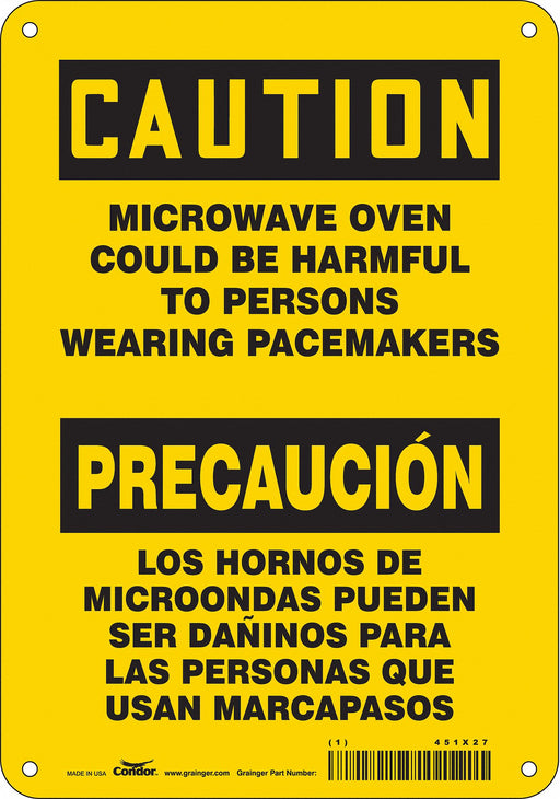 Safety Sign Radiofrequency/Microwave 7 H