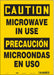 Safety Sign 10 inx14 in Vinyl