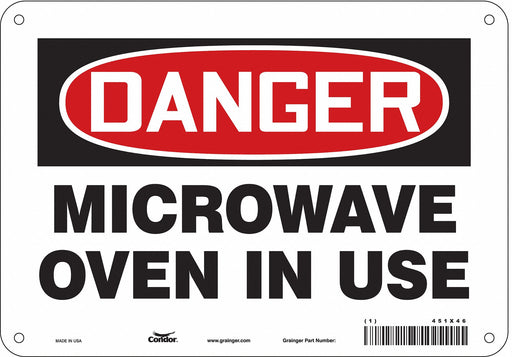 Safety Sign Radiofrequency/Microwave 7 H