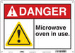 Safety Sign 10 inx14 in Vinyl