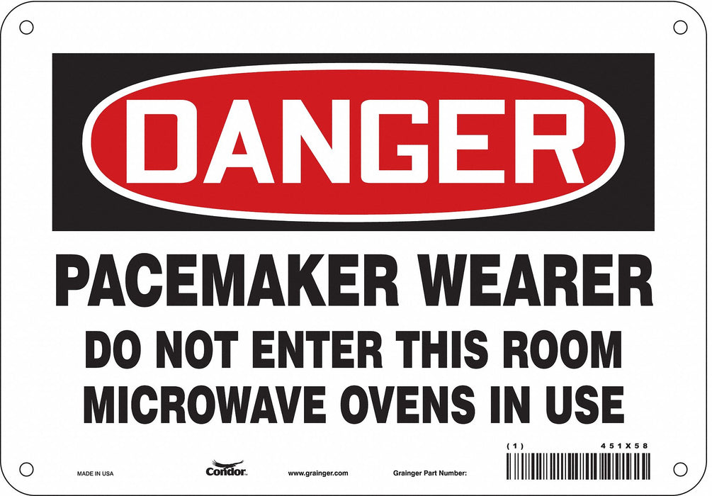 Safety Sign Radiofrequency/Microwave 7 H