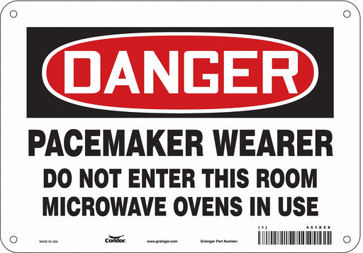 Safety Sign Radiofrequency/Microwave 7 H