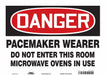Safety Sign 10 in x 14 in Vinyl