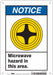 Safety Sign 10 inx7 in Polyethylene