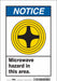 Safety Sign 10 in x 7 in Vinyl