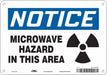 Safety Sign 7 in x 10 in Polyethylene