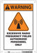 Safety Sign 10 inx7 in Polyethylene