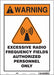 Safety Sign 14 inx10 in Vinyl