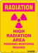 Safety Sign 14 in x 10 in Polyethylene